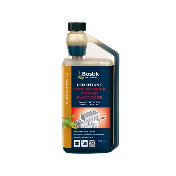 Bostik Cementone Concentrated Mortar Plasticiser 1Ltr